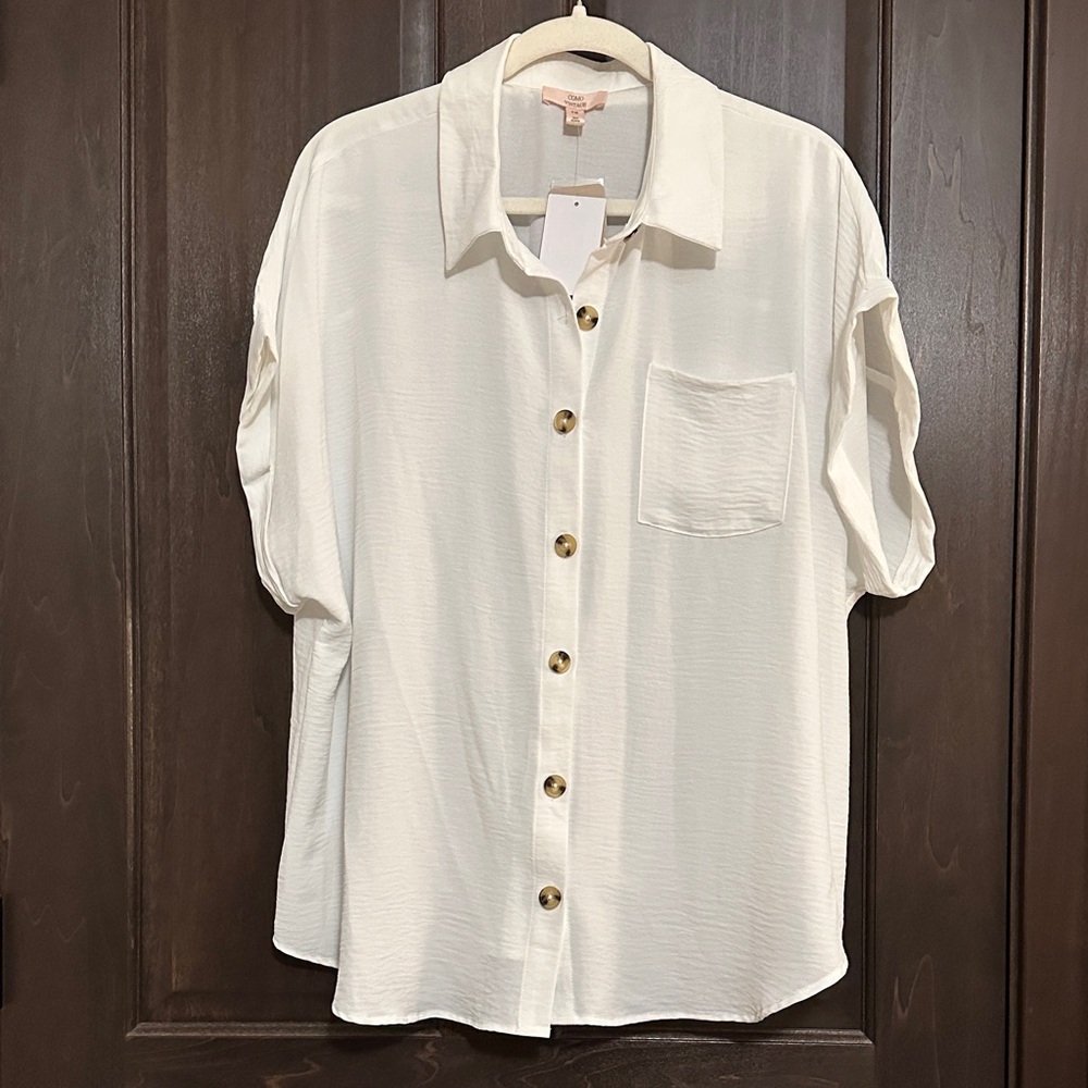 White Button Down Shirt